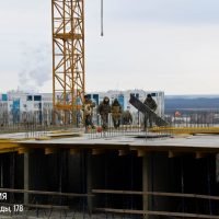 Ход строительства ЖК Флотилия за 08 февраля 2018 г.
