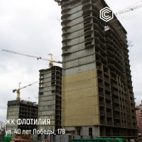 Фотоотчет о строительстве ЖК "Флотилия" за 21 марта 2018 г.