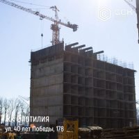 Фотоотчет о строительстве ЖК "Флотилия" за март 2018 г.