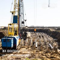 Фотоотчет о строительстве ЖК "Фонтаны" за 14 марта 2018 г.