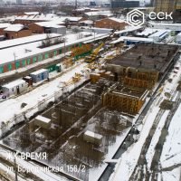 Фотоотчет о строительстве ЖК Время за 28 февраля 2018 г.
