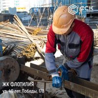 Фотоотчет о строительстве ЖК "Флотилия" за 14 марта 2018 г.