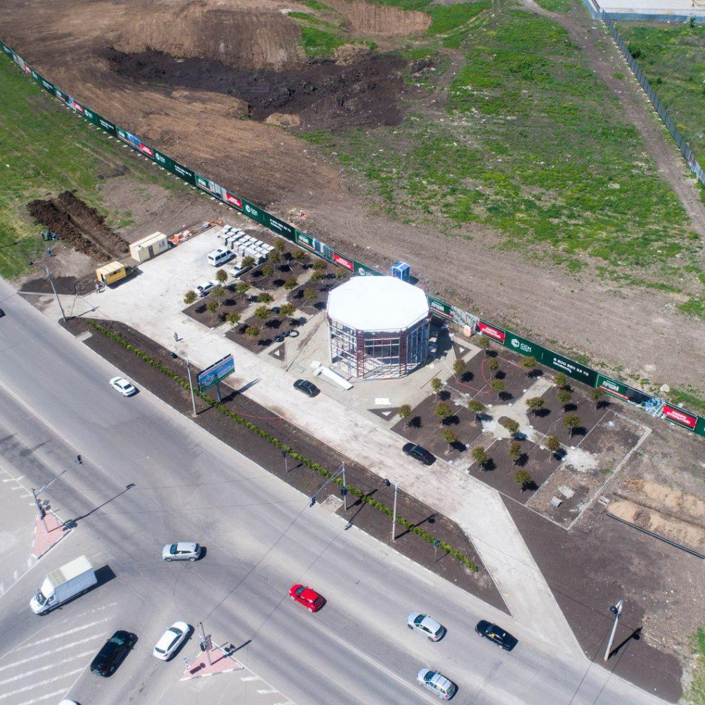 Фотоотчет о строительстве ЖК Луший за 23 мая 2018 года